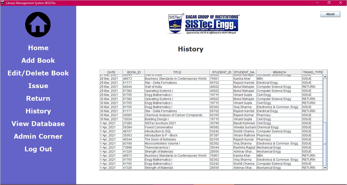 History