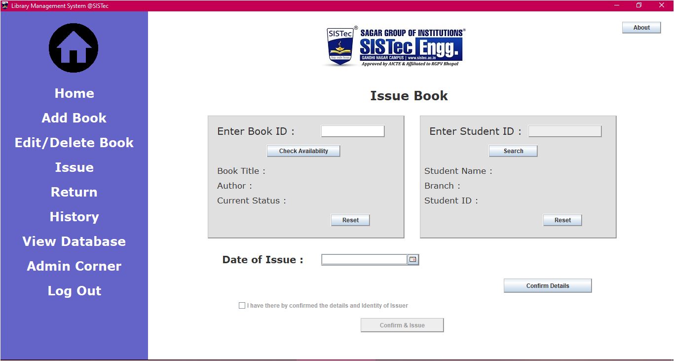 Issue Book