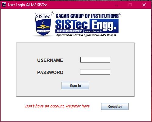 Login Window